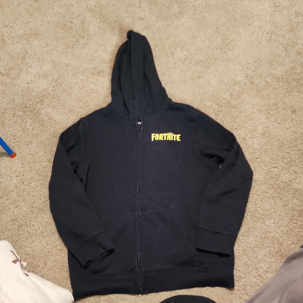 Fortnite Black Kids Hoodie